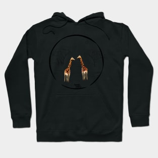 Kenia giraffes Hoodie